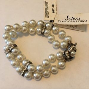 Majorca Pearl Bracelet , Island of Majorca vintage